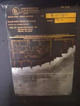 [Hearth.com] Help Identifying model/year + checking flue collar interior for missing parts (Moxee, WA build)