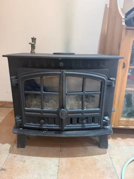 [Hearth.com] Hunter 14CE stove with boiler
