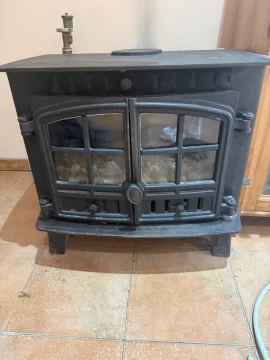 [Hearth.com] Hunter 14CE stove with boiler