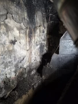 [Hearth.com] Firebox back wall removed