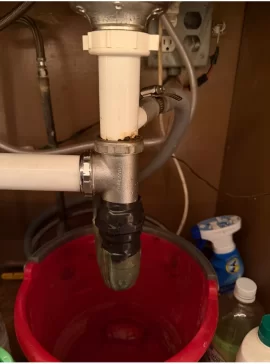 [Hearth.com] Weld On pipe tape for a quick sink drain fix?