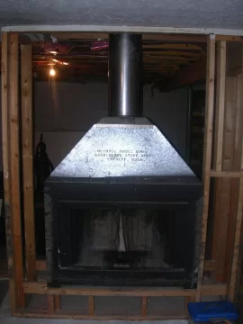 [Hearth.com] Help removing old fireplace and connecting wood stove to 8" triple-wall chimney