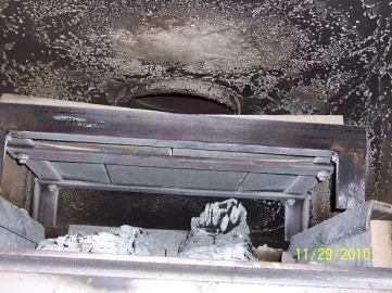 [Hearth.com] Another fisher baffle (pics)