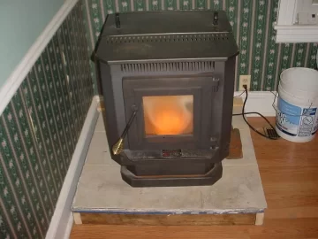 [Hearth.com] Pellet Stove Hearth Pad. Am I doing this right?