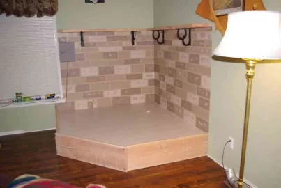 [Hearth.com] Pellet Stove Hearth Pad. Am I doing this right?