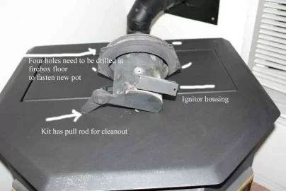 [Hearth.com] Quadrafire 1000 Pellets stopped feeding (faulty Firepot gasket maybe?)