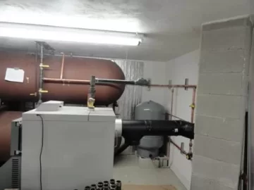 [Hearth.com] Installation underway- VIGAS 40 with storage