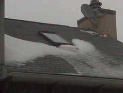 Ice Damming on the roof
