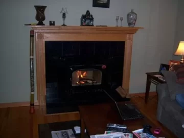 [Hearth.com] It's like they built the hearth to match the stove