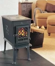 [Hearth.com] Cement column for venting wood stove
