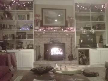 [Hearth.com] Tis the season - decorations for the stove area