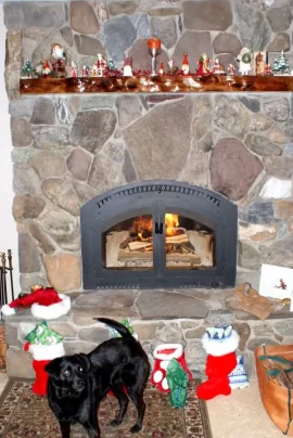 [Hearth.com] Xmas Fireplace
