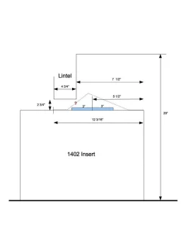 [Hearth.com] Napoleon 1402 and low clearance flue connector