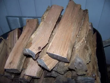 [Hearth.com] Dead wood with "cork-like" outer layer: Clean it off or leave it?