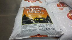 Inferno & Pennington "Nature's Heat" pellets    both at my Lowes **Stove Chowâ„¢ too***