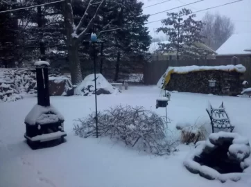 [Hearth.com] Break out the good stuff, snowing like crazy