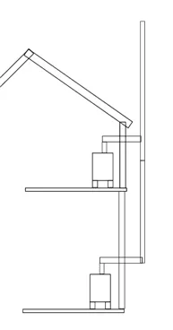 [Hearth.com] can two woodstoves one above the other on different floors share a stack?