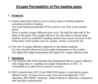 [Hearth.com] How important is oxygen barrier pipe?
