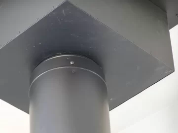 [Hearth.com] Chimney pipe installation