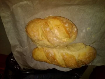 [Hearth.com] Baked French Bread Inside Stove