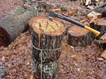 [Hearth.com] Fiskars SS and Red Oak a match made in heaven but with a learning curve OUCH!