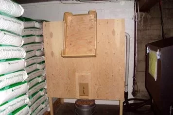[Hearth.com] A Pellet Bin for the Basement