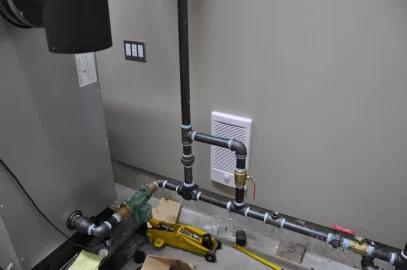 [Hearth.com] Near boiler Piping Bypass Valve