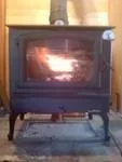 [Hearth.com] First fire in my new Buck 74 (pics)