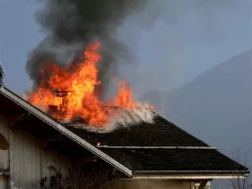 [Hearth.com] Never a good day to have a chimney fire