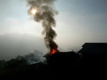 [Hearth.com] Never a good day to have a chimney fire