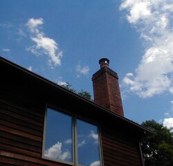 Cleaned, and cleaned up the chimney today.