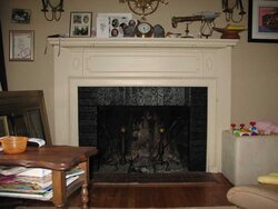 Pics of Cath's house, chimney & fireplace; and info on chimney & fireplace, as requested by Elk