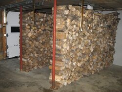 Anyone store their wood in the basement?