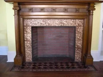 Insert for small, Victorian fireplace