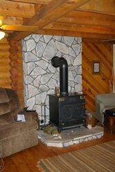 Replace wood stove with fireplace?