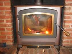Free standing stove in fireplace - good or bad idea?