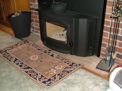 How hot can a rug get?
