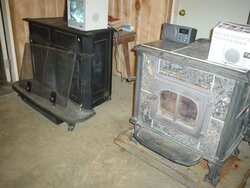 Unexpected new owners of our first soapstone stove... HELP! :)