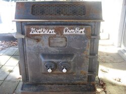 Pics added Northern Comfort - Desperately seeking information on this Coal stove!