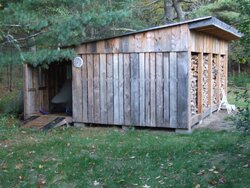 Wood rack or shed design?