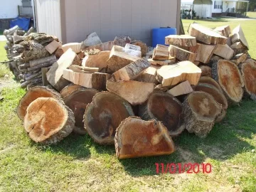 [Hearth.com] New Member this is my wood pile