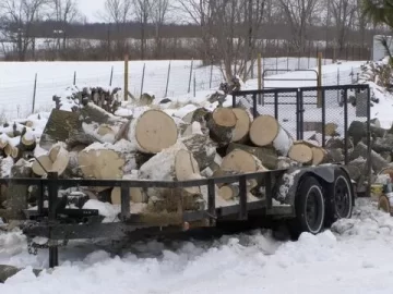 [Hearth.com] it was cold but got a full trailer full!!!