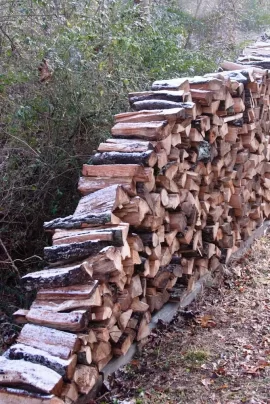 [Hearth.com] Snow covered woodpile in NC pics