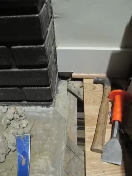[Hearth.com] Extending existing fireplace hearth for wood-burning insert
