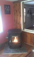 Whats better than a pellet stove? A second one! here is my new stove pics