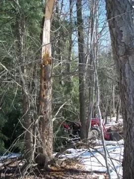[Hearth.com] watch where you park the tractor when the wind blows