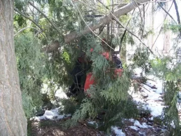 [Hearth.com] watch where you park the tractor when the wind blows