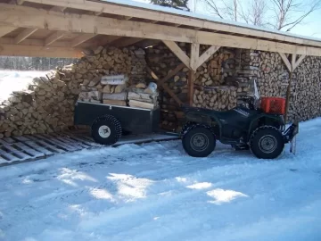 [Hearth.com] Got wood in. sunny day pics