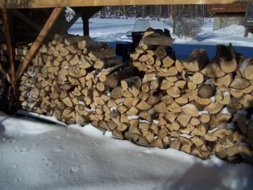 [Hearth.com] Got wood in. sunny day pics