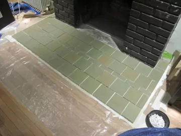 [Hearth.com] Extending existing fireplace hearth for wood-burning insert